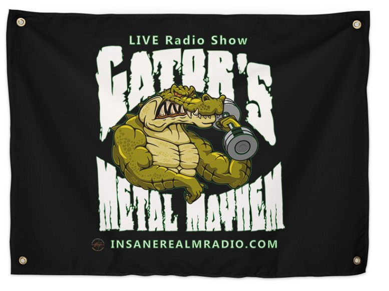 Gator's Metal Mayhem Tapestry